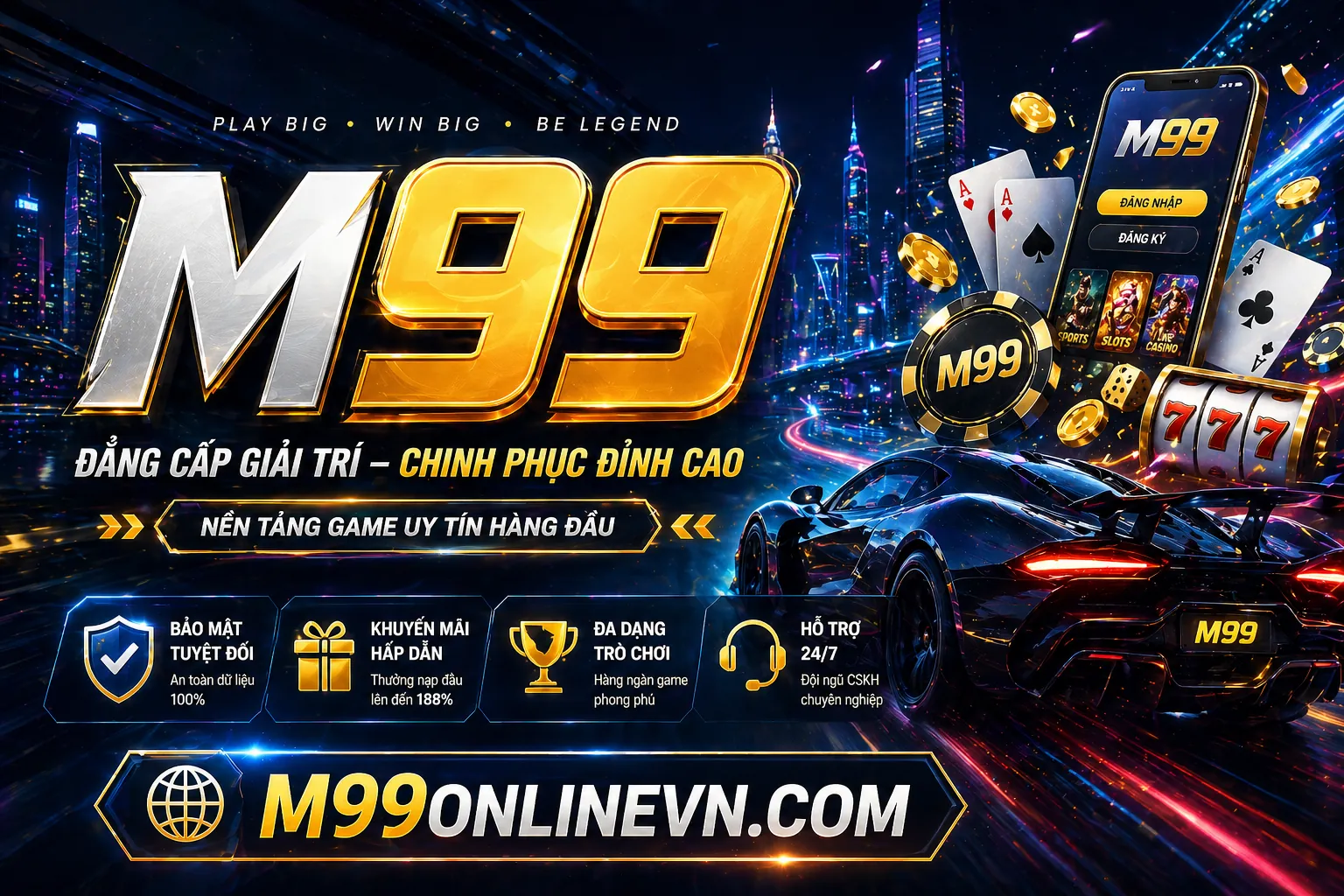 Sân vận động bóng đá với người hâm mộ và logo jb77 chính thức
